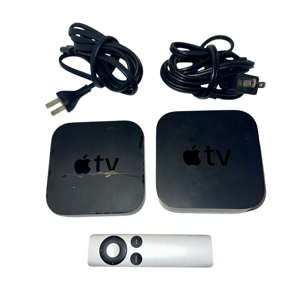 Lot of 2 Apple TV Media Streaming Systems - A1427 & A1625